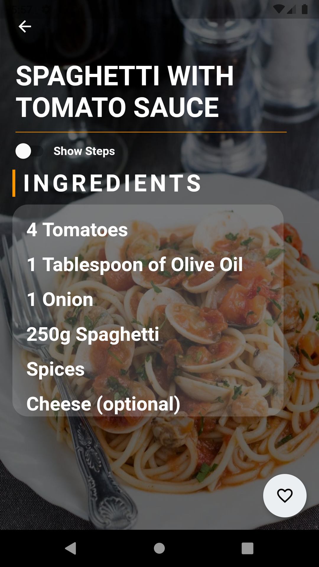 Recipes UI